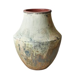 ANTIQUE GIANT POT STONEWARE FROST RESISTANT 